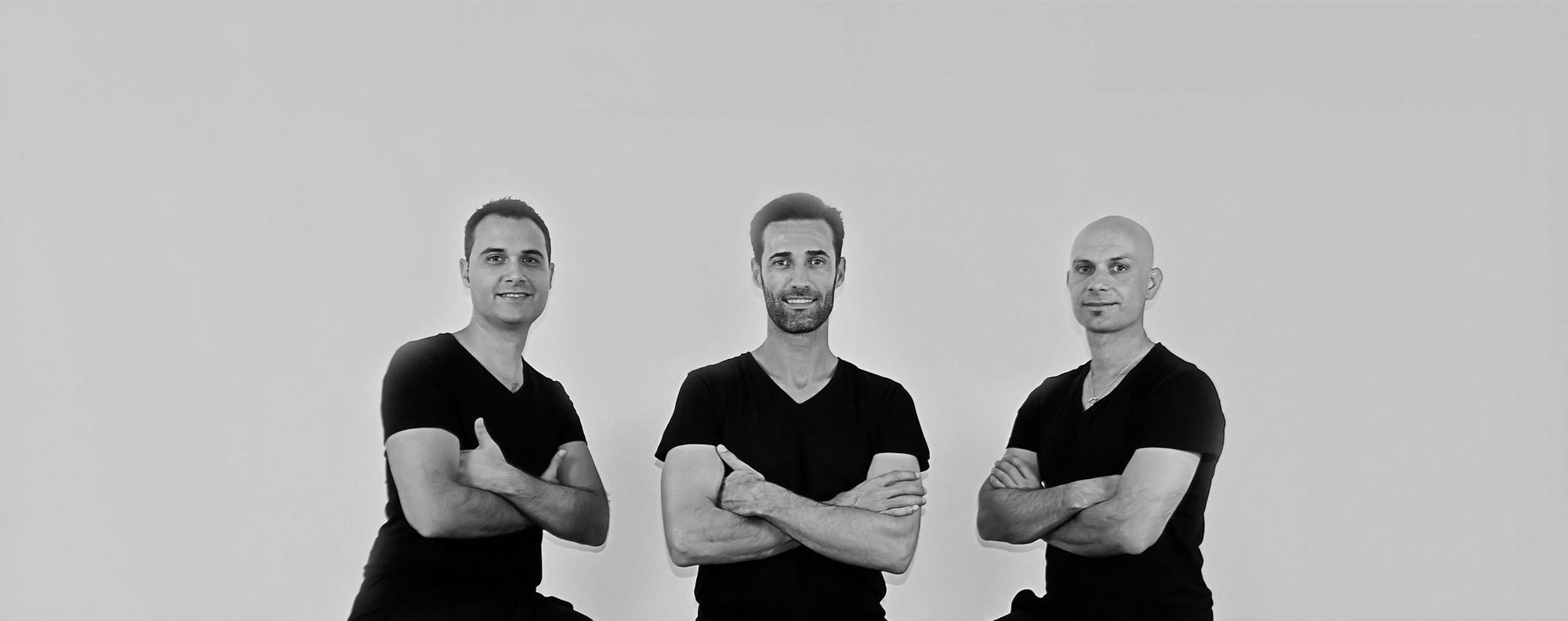 Isidro Vicente Ortega, José Ignacio Villamediana y Bruno Blanco, el equipo de Vitalsalud